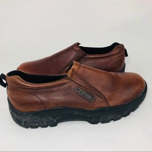 Roper Performance Mens Leather Work Loafer 13